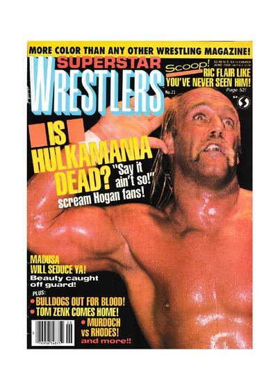 Superstar Wrestlers magazine cover